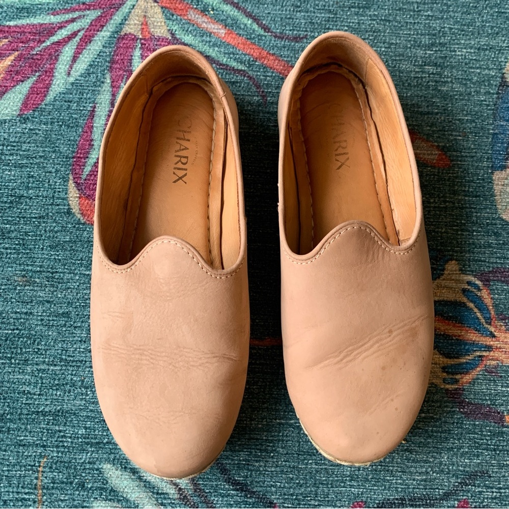 Charix • slip ons in safari suede